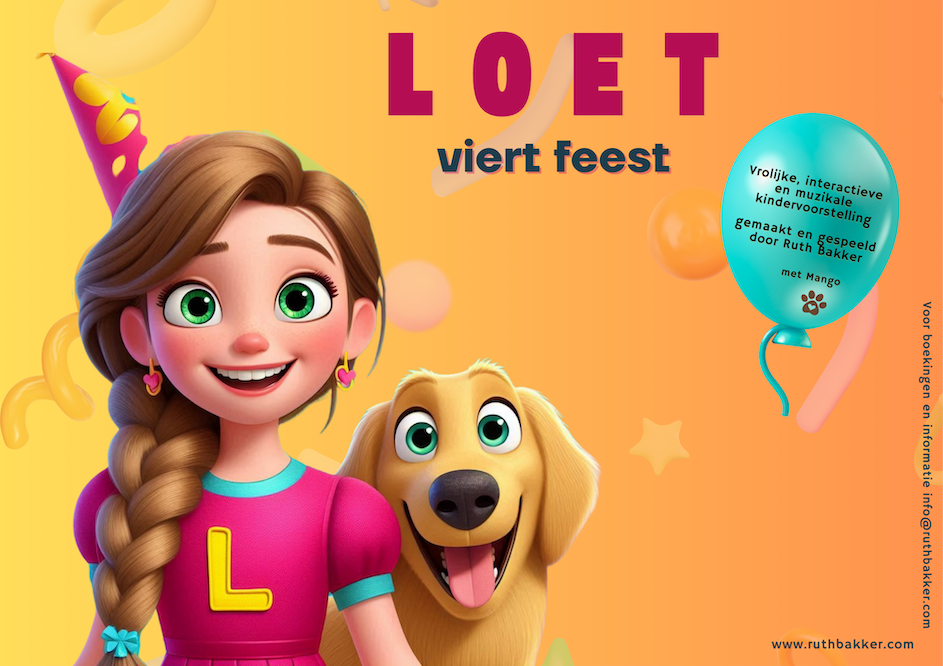 Loet viert feest kindervoorstelling Ruth Bakker Mango