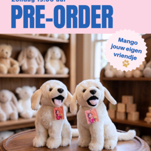 Pre-order Mango knuffelvriendje